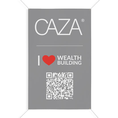 Join CAZA® | Matte Banner (Grey)