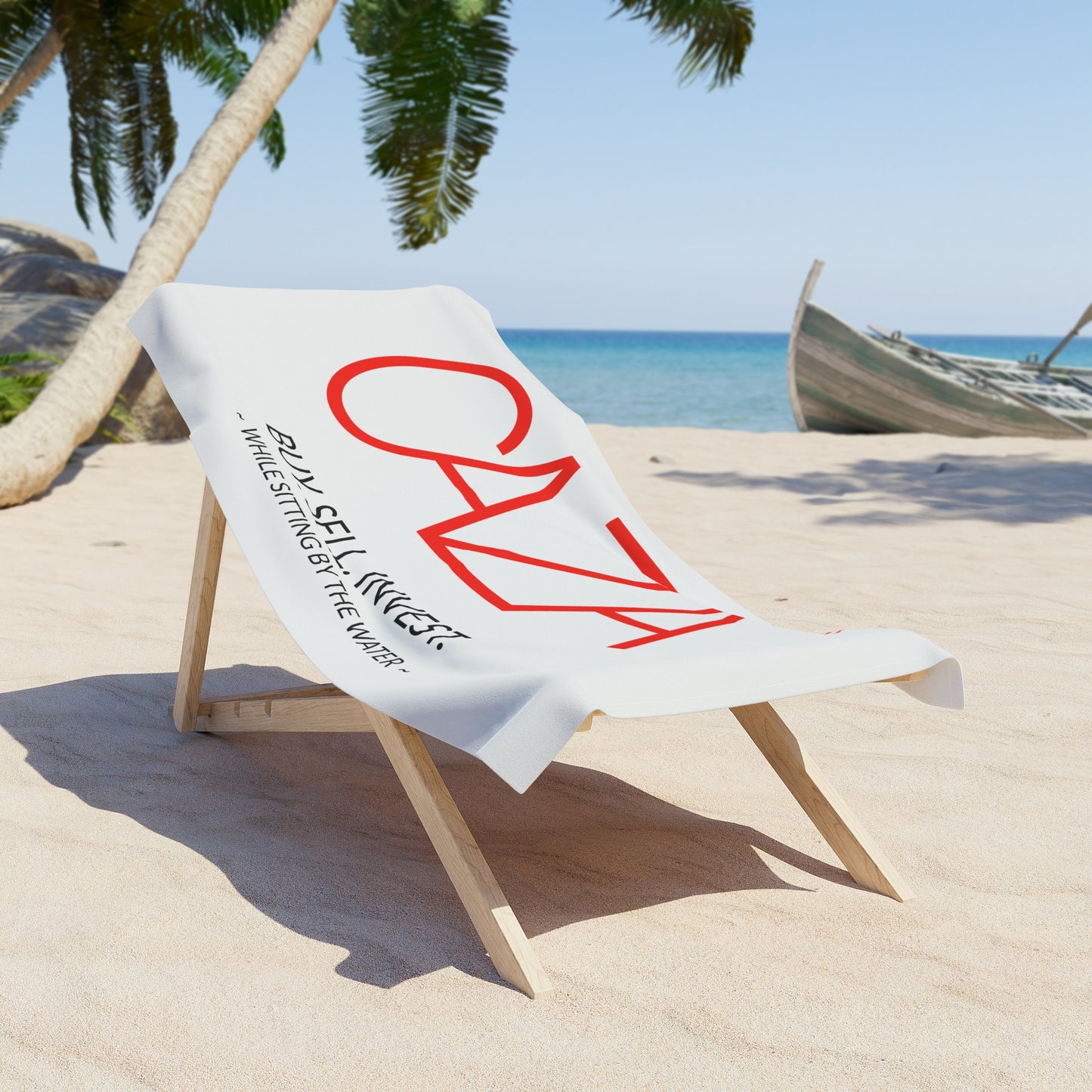 Beach Towel (White)