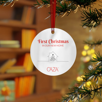 1st Christmas Metal Ornaments