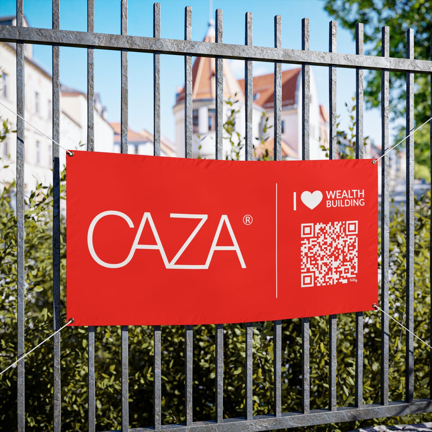 Join CAZA® | Vinyl Banners (Red)