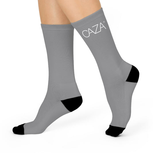 Cushioned Crew Socks (Grey)