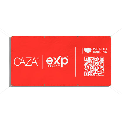 Join CAZA® | Vinyl Banners (Red)
