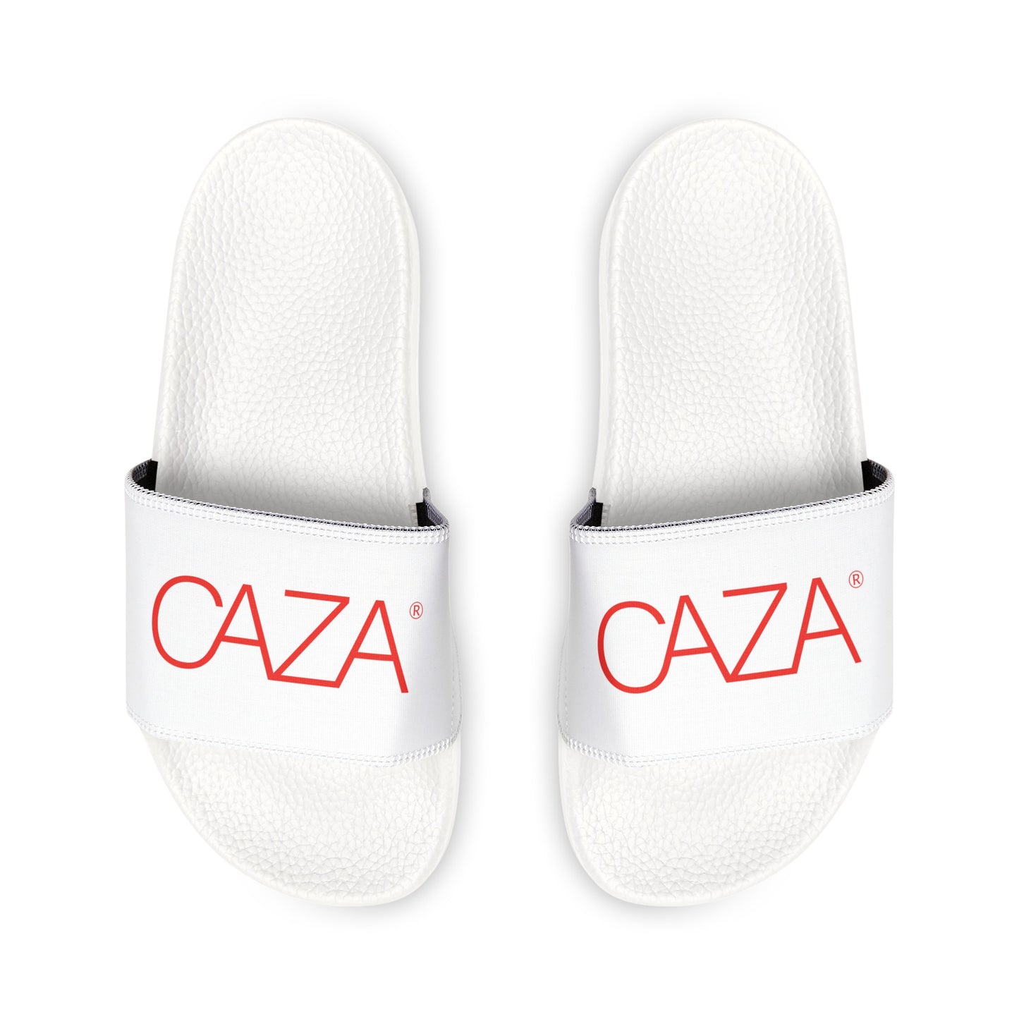 Women's PU Slide Sandals (White)