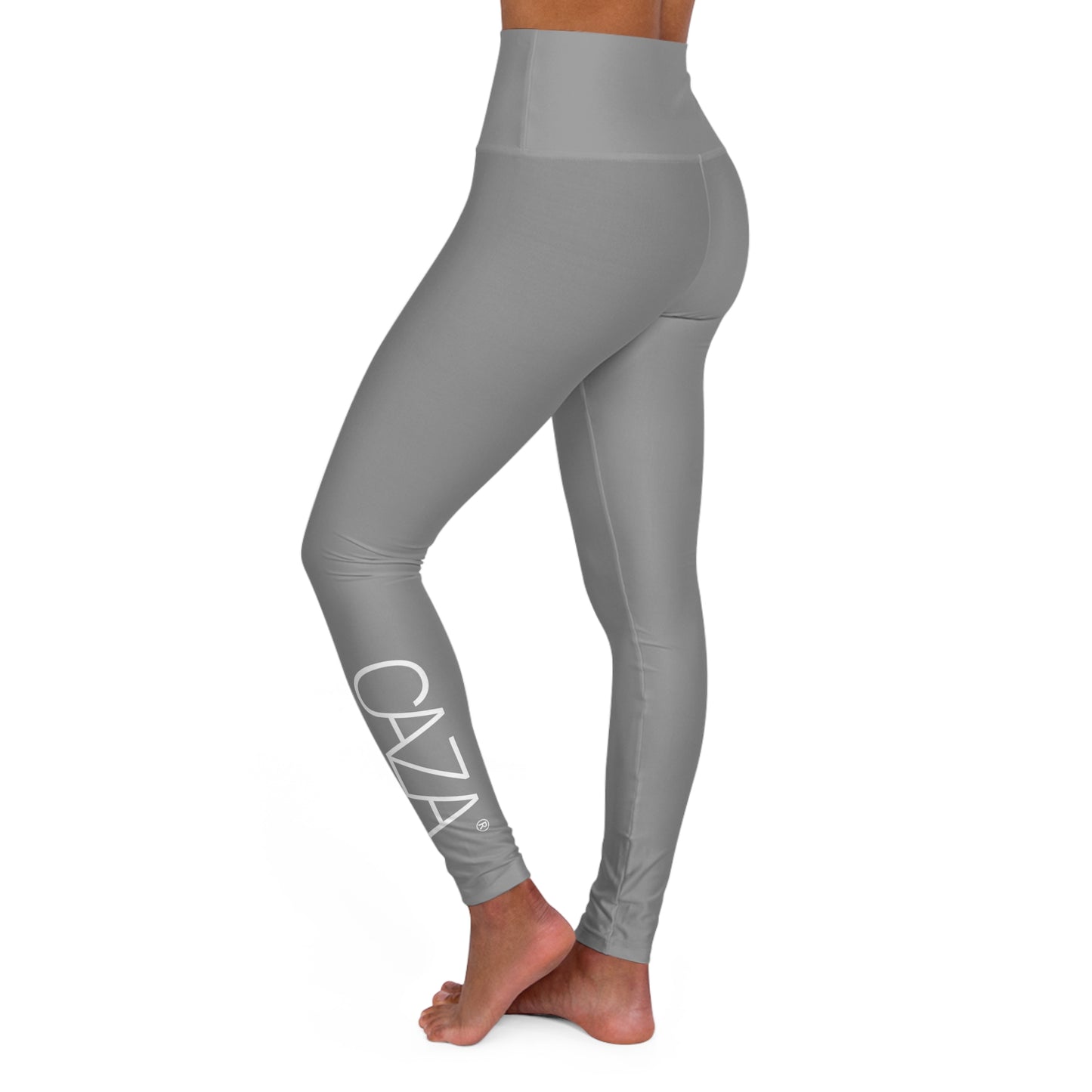 High Waisted Yoga Leggings (Option 2 - Grey)