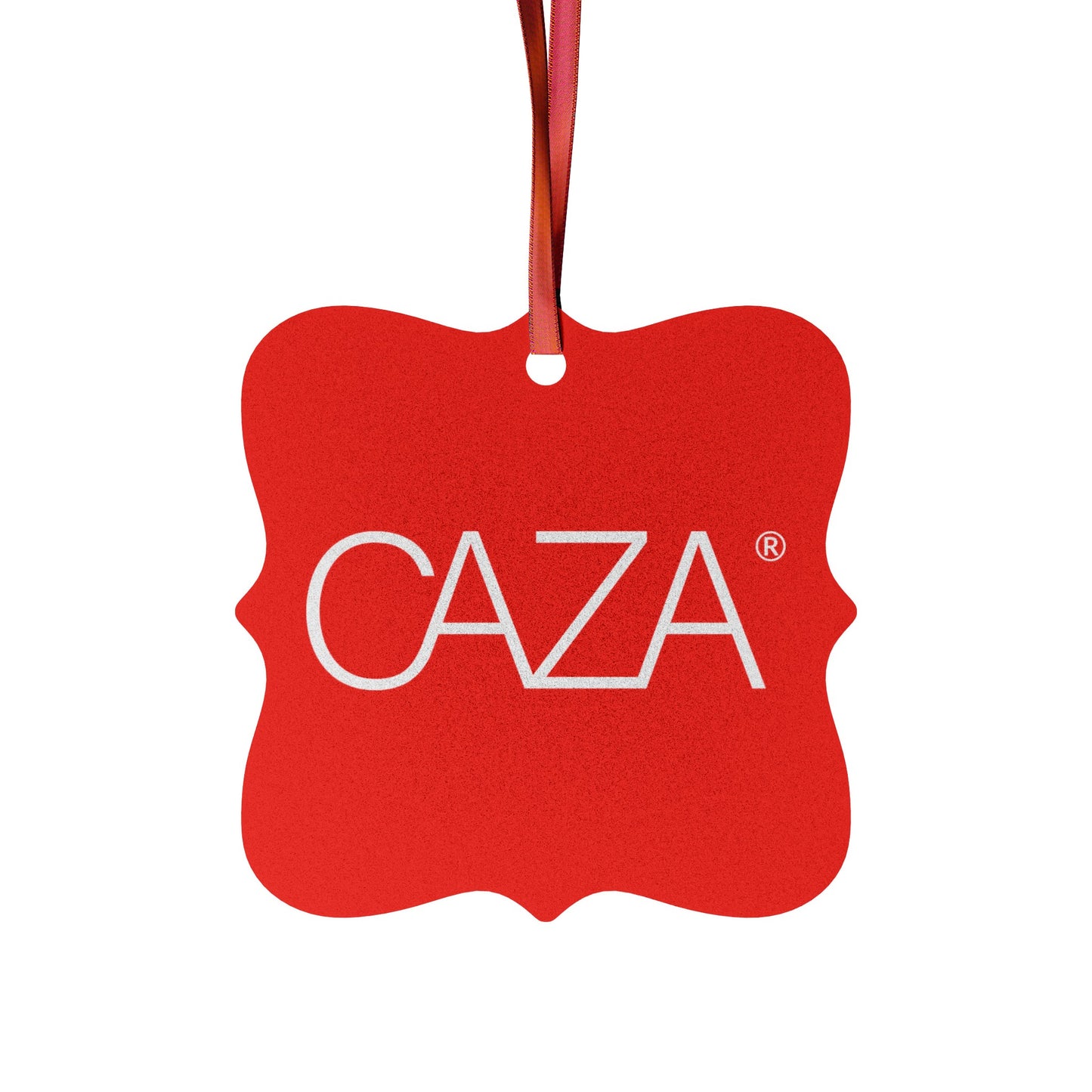 CAZA® Aluminum Ornaments (Red)