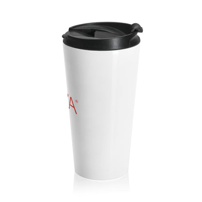 Stainless Steel Travel Mug (White)