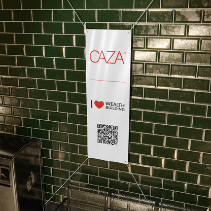 Join CAZA® | Matte Banner (White)