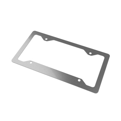 Metal License Plate Frame (Red)