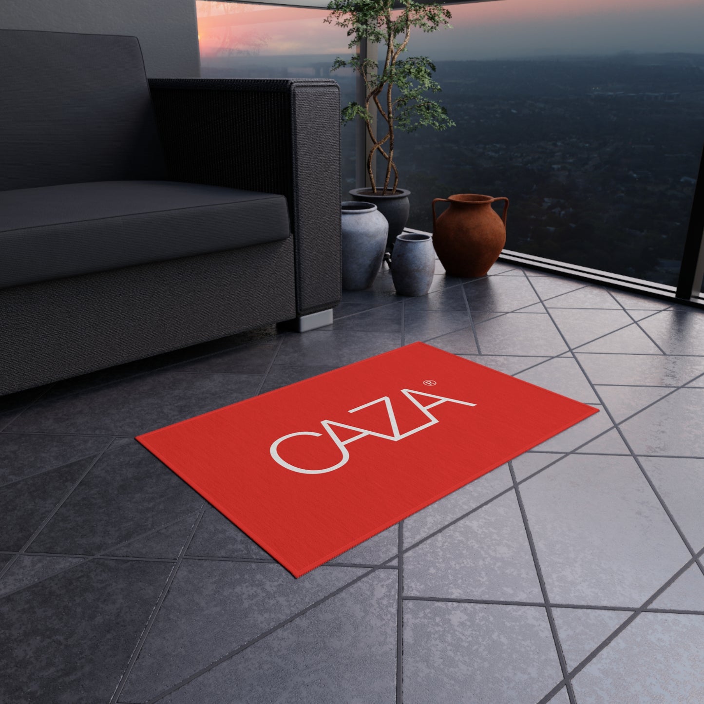 Outdoor Rug (Red)