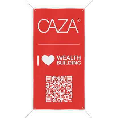 Join CAZA® | Matte Banner (Red)