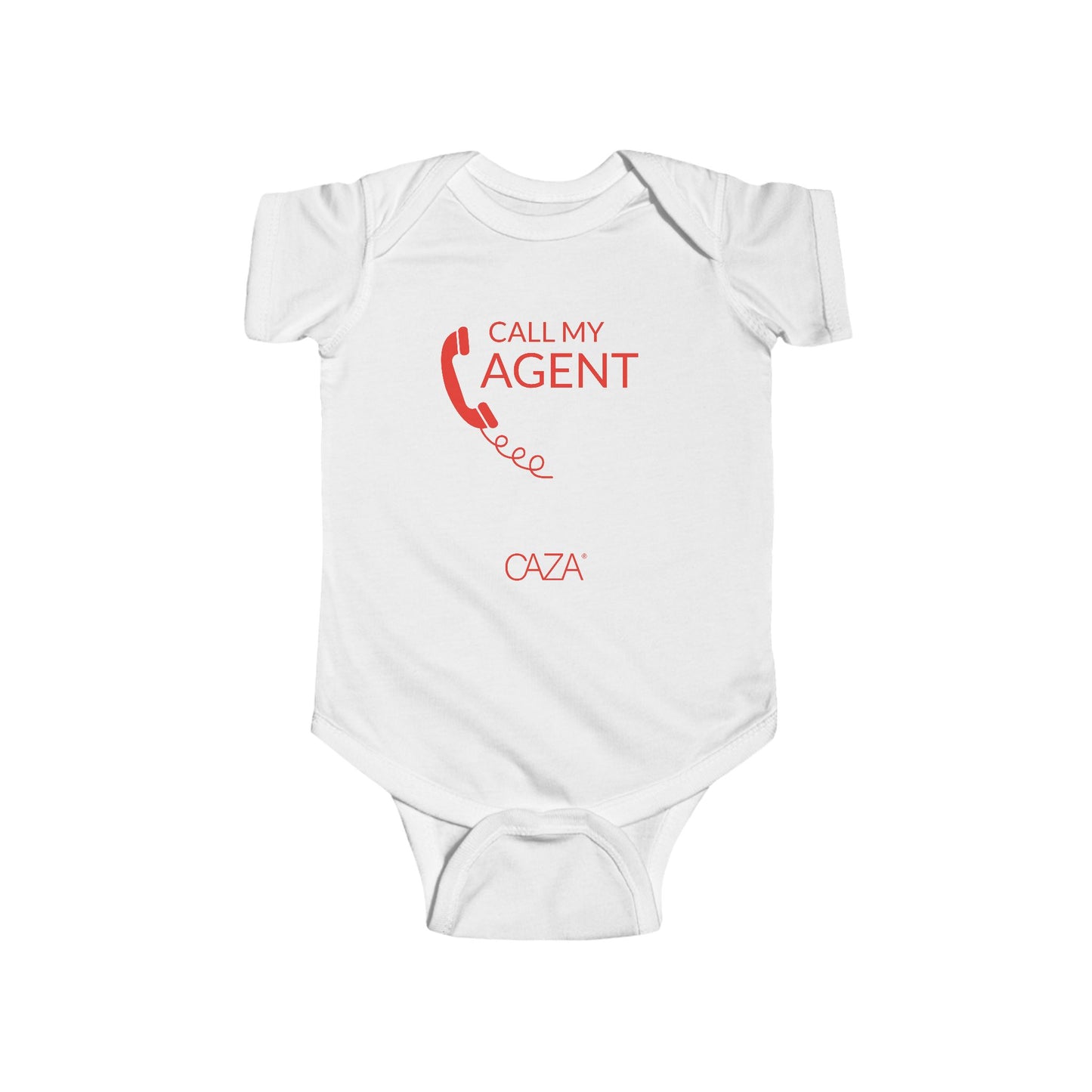 Call My Agent | Short Sleeve Onesie