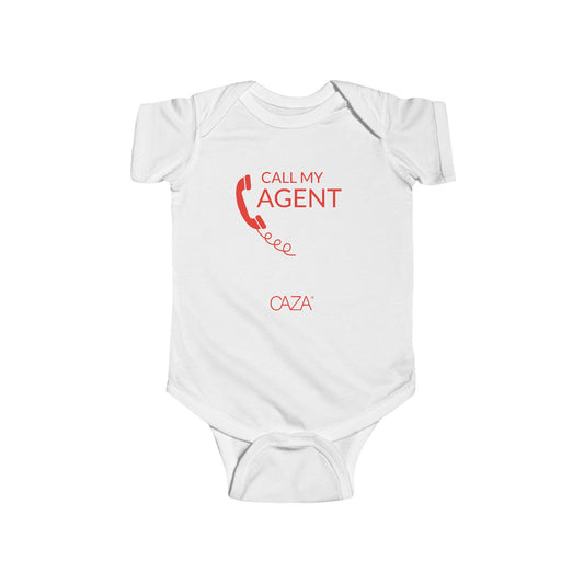Call My Agent | Short Sleeve Onesie