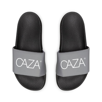 Women's PU Slide Sandals (Grey)