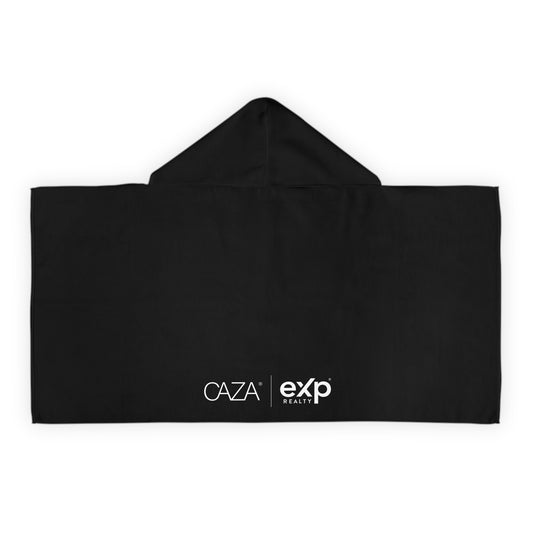 Youth Hooded Towel (Black)