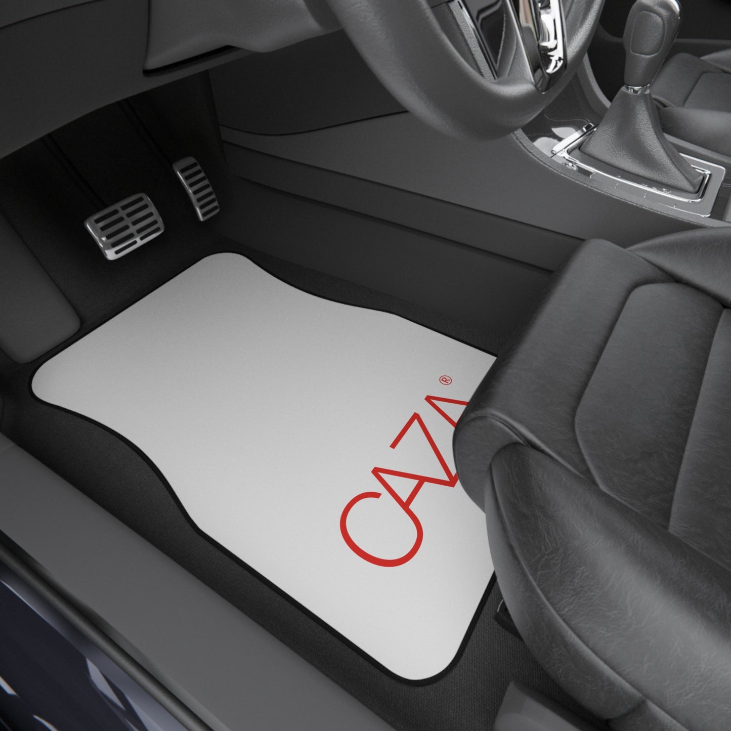 Front Car Mats x2 (White)