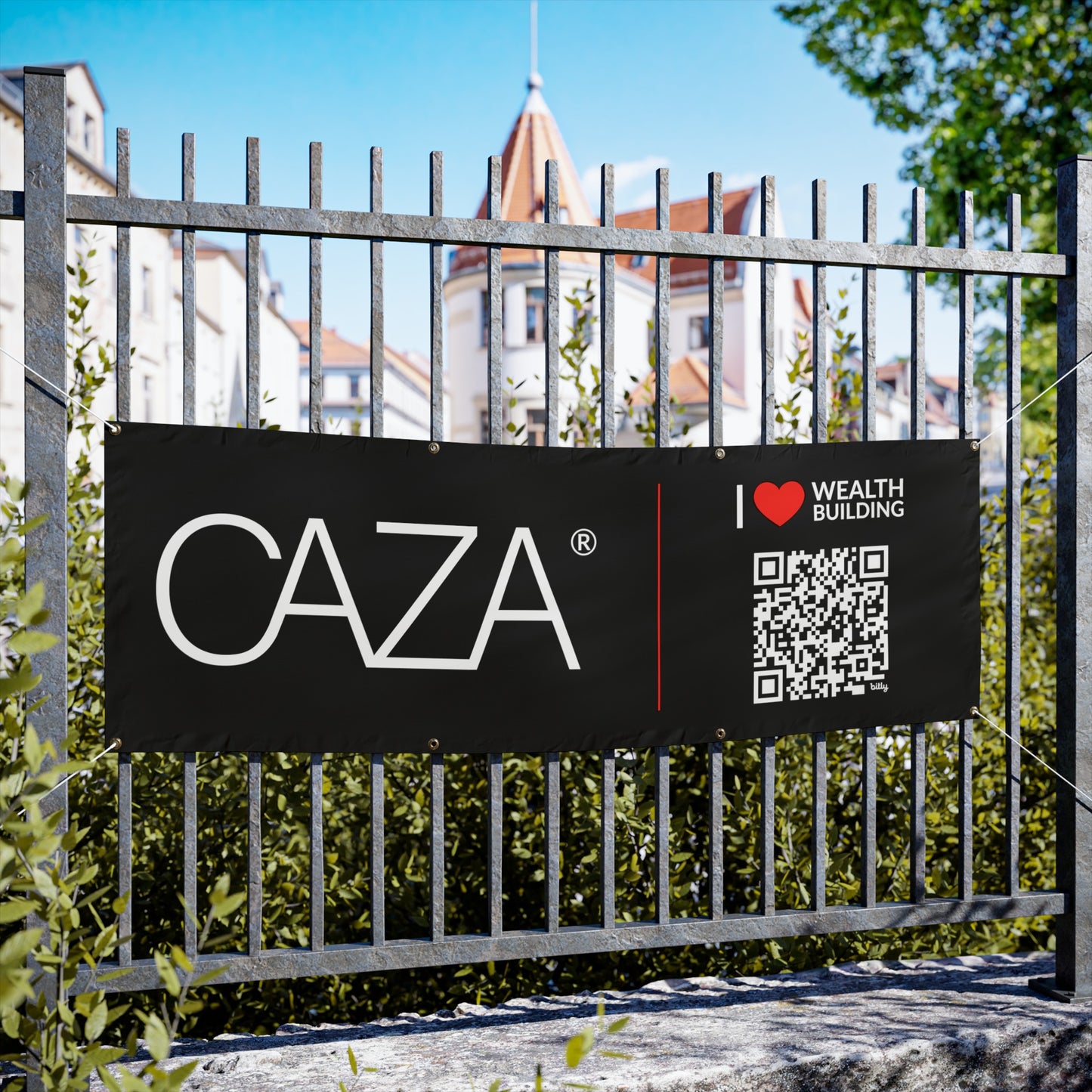 Join CAZA® | Vinyl Banners (Black)
