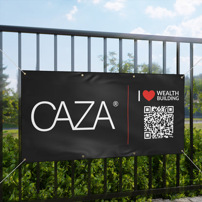 Join CAZA® | Matte Banner (Black)