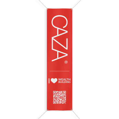 Join CAZA® | Matte Banner (Red)