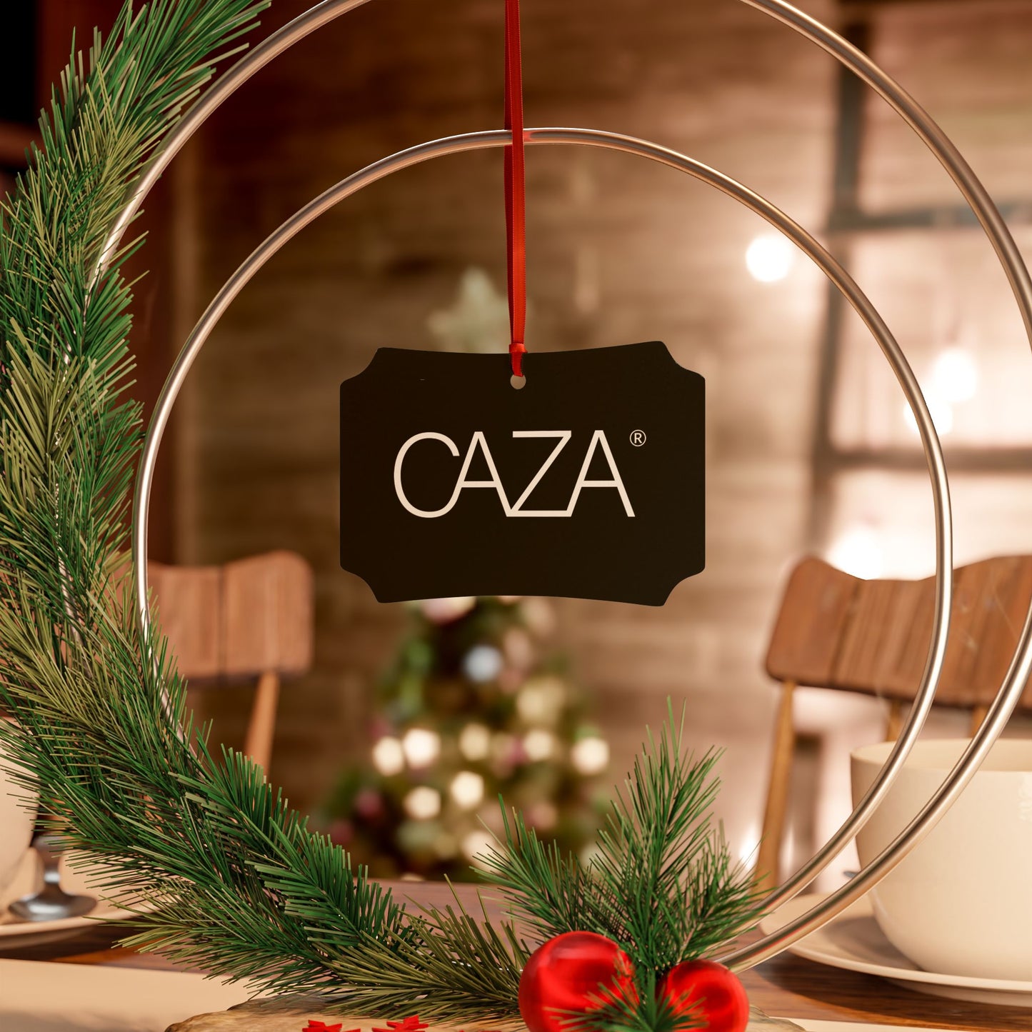 CAZA® Aluminum Ornaments (Black)
