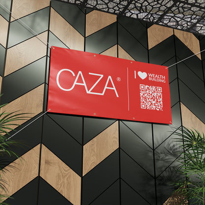 Join CAZA® | Matte Banner (Red)