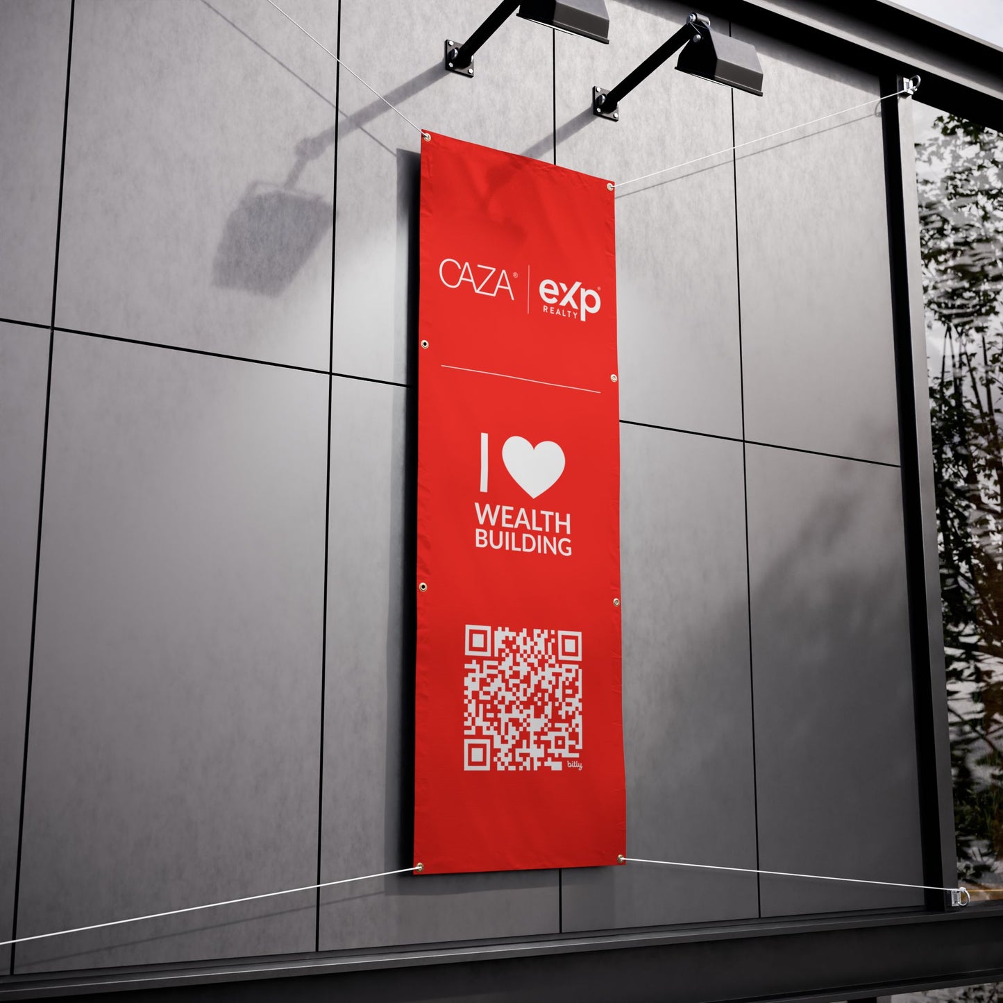 Join CAZA® | Vinyl Banners (Red)