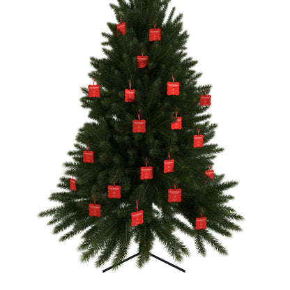 1st Christmas Aluminum Ornaments (Red)