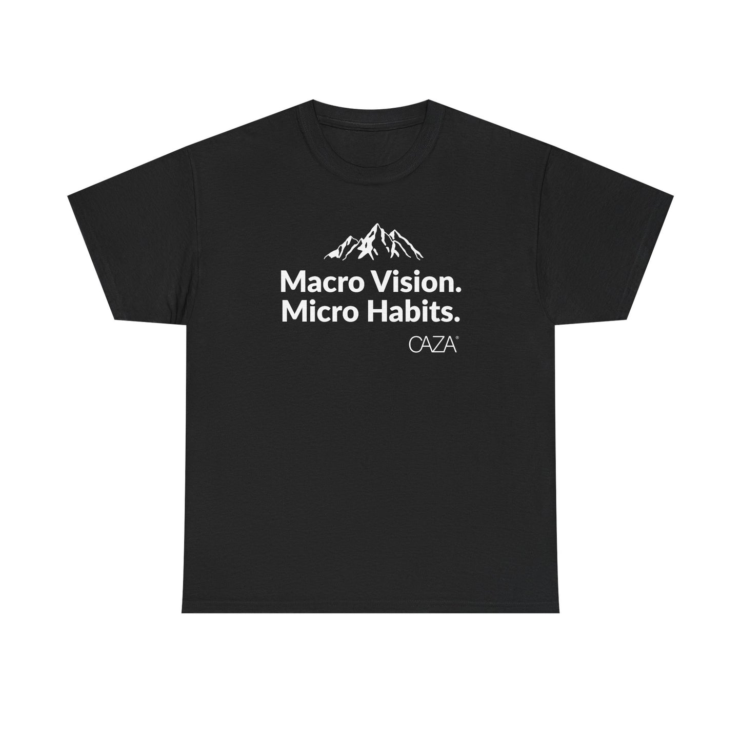 Macro Vision. Micro Habits. Tee
