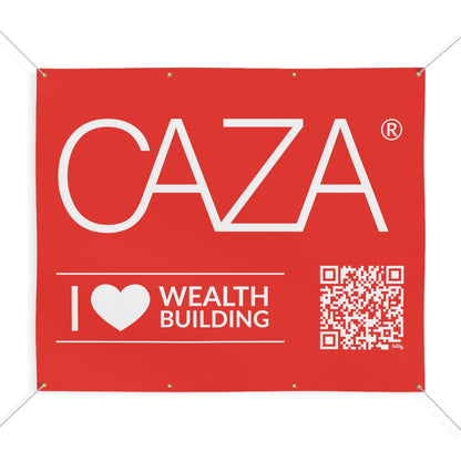 Join CAZA® | Matte Banner (Red)
