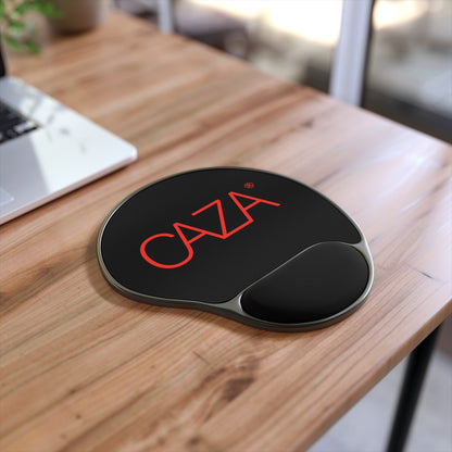 Mouse Pad With Wrist Rest (Black)