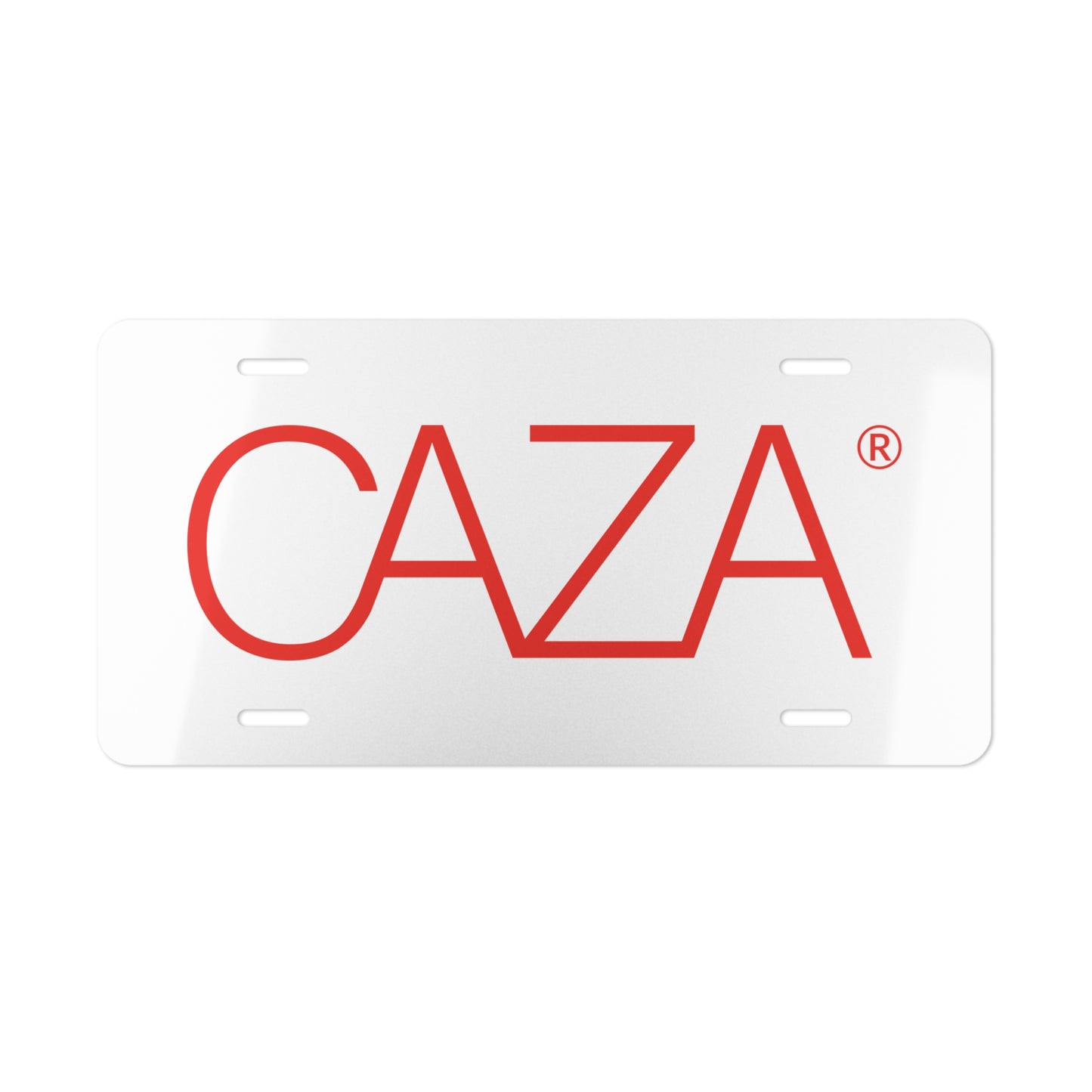 Vanity Plate (White)