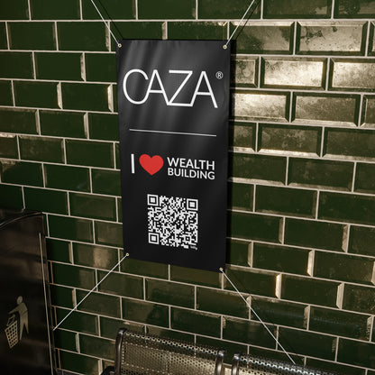 Join CAZA® | Matte Banner (Black)