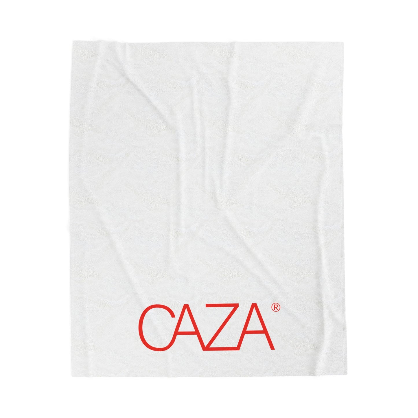 Velveteen Plush Blanket (White)