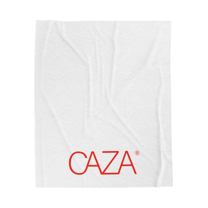 Velveteen Plush Blanket (White)