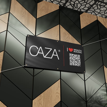 Join CAZA® | Matte Banner (Black)