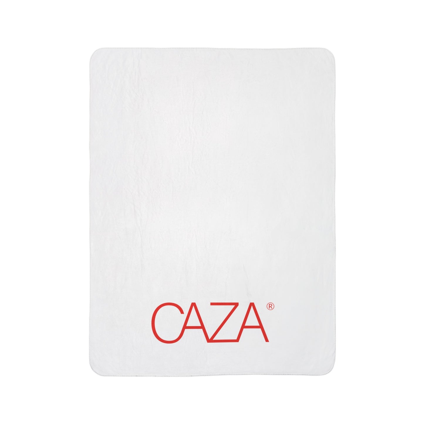 Fleece Sherpa Blanket (White)