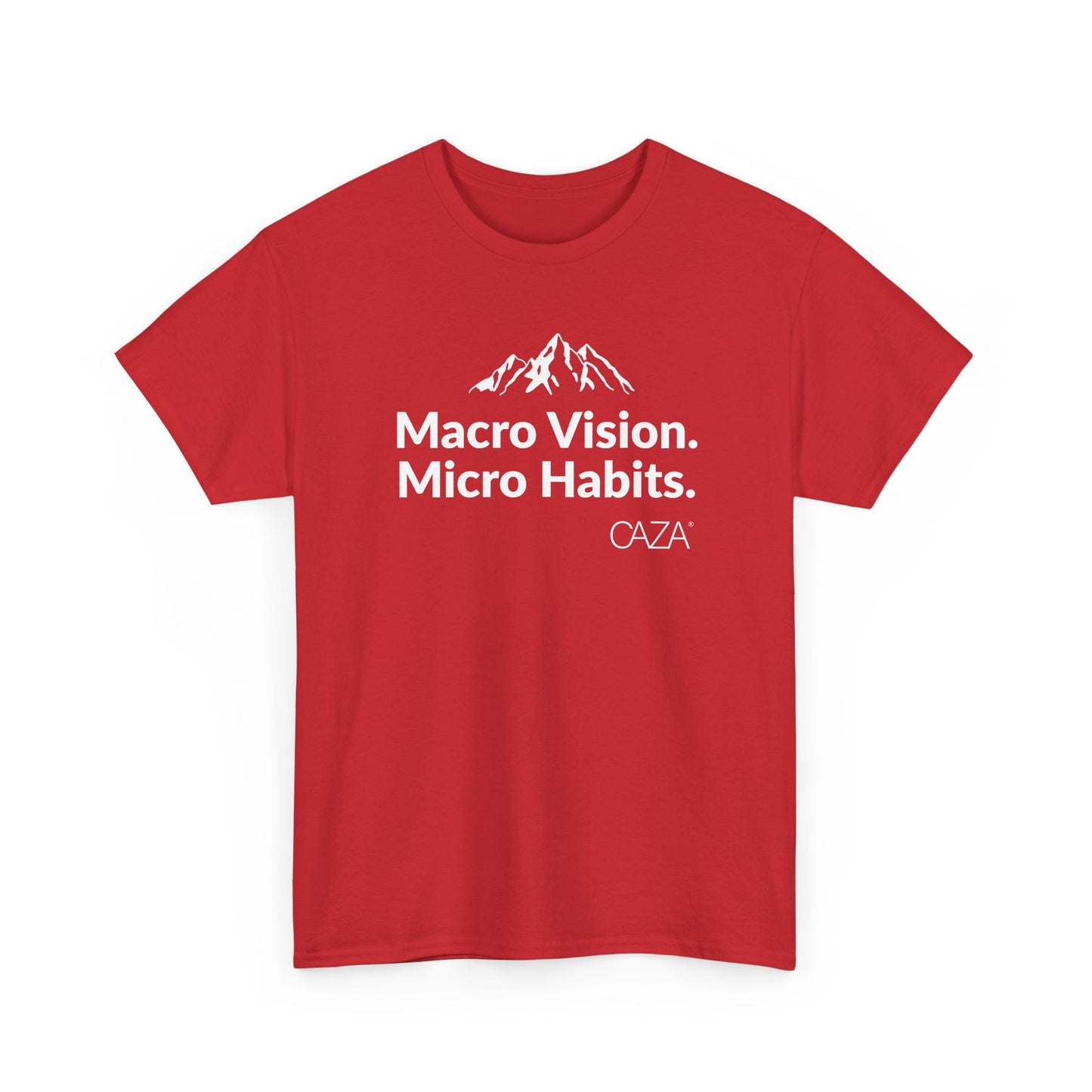 Macro Vision. Micro Habits. Tee