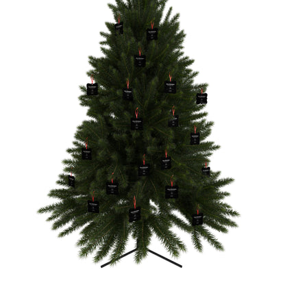 1st Christmas Aluminum Ornaments (Black)