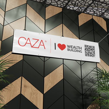 Join CAZA® | Matte Banner (White)