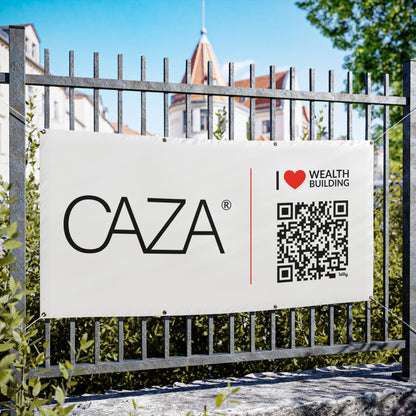 Join CAZA® | Vinyl Banners (White)