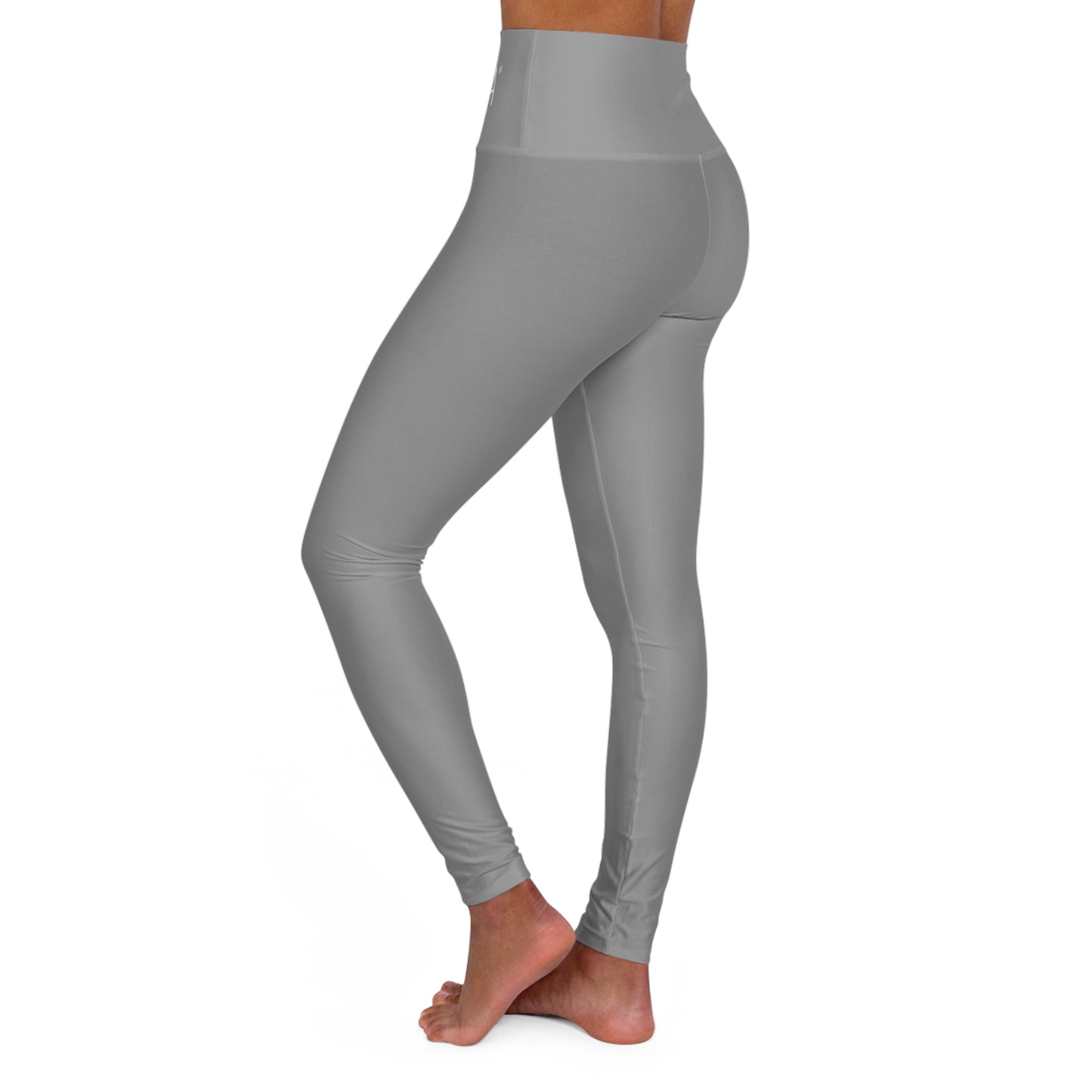 High Waisted Yoga Leggings (Option 1 - Grey)