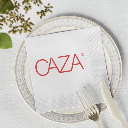 White Coined Napkins