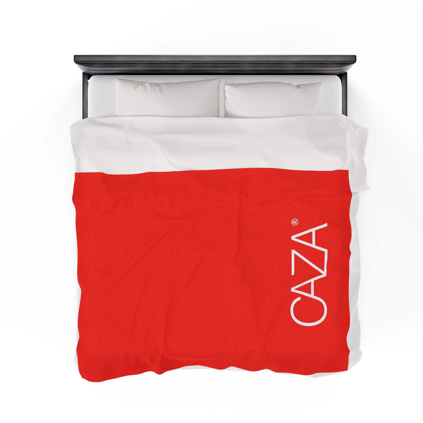 Velveteen Plush Blanket (Red)