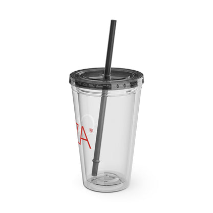 Sunsplash Tumbler with Straw, 16oz