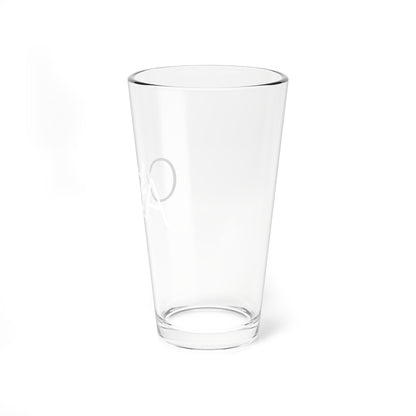 Mixing Glass, 16oz | White CAZA® Logo