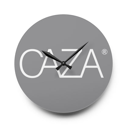 Acrylic Wall Clock (Grey)