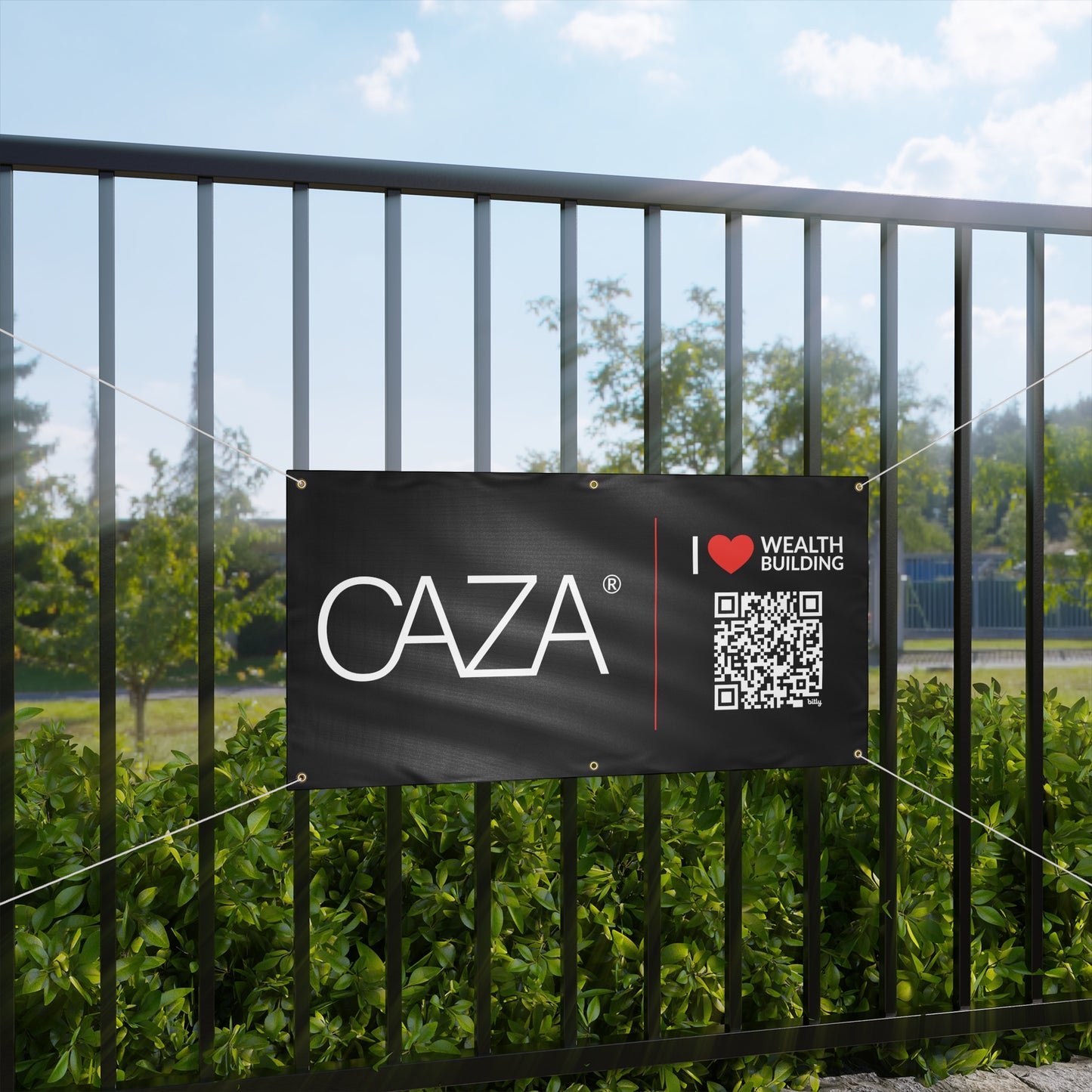 Join CAZA® | Matte Banner (Black)