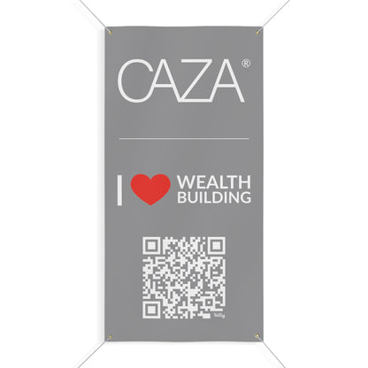 Join CAZA® | Matte Banner (Grey)