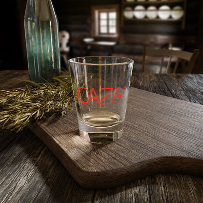 Shot Glass | Red CAZA® Logo