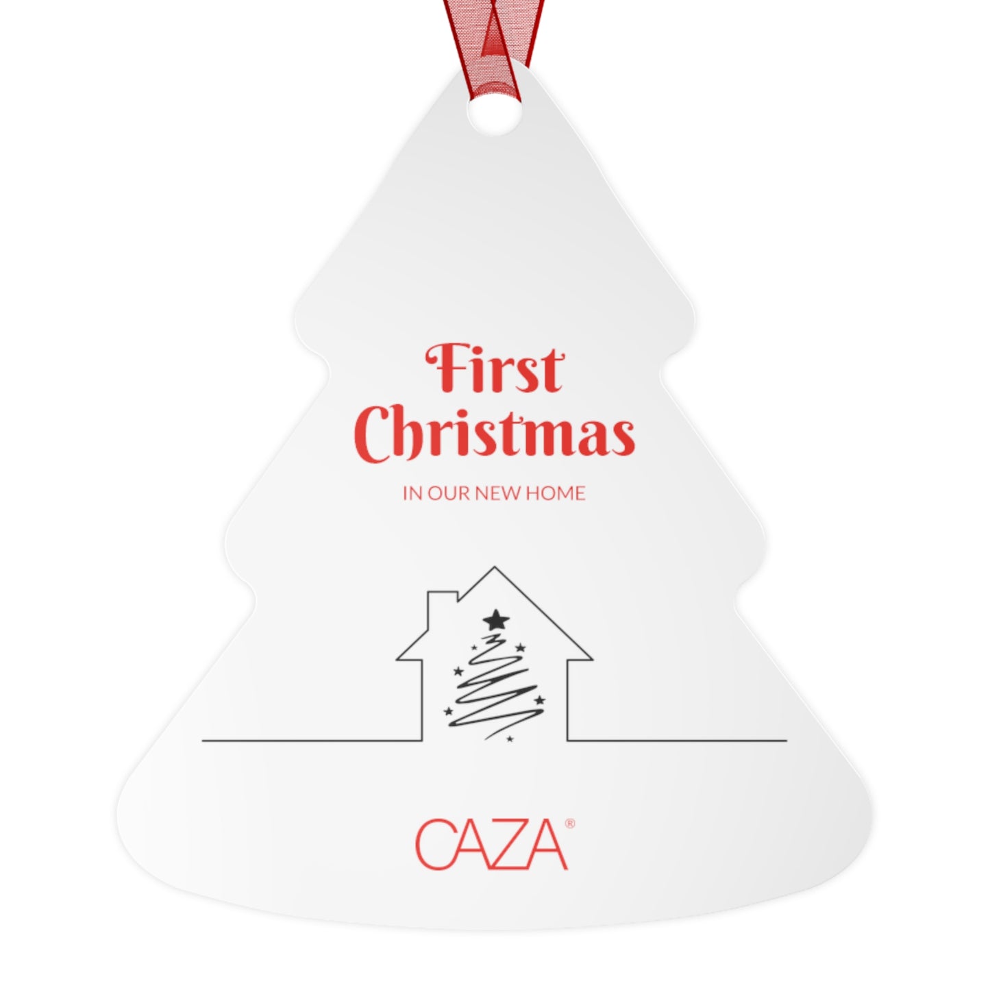 1st Christmas Metal Ornaments