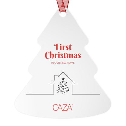 1st Christmas Metal Ornaments